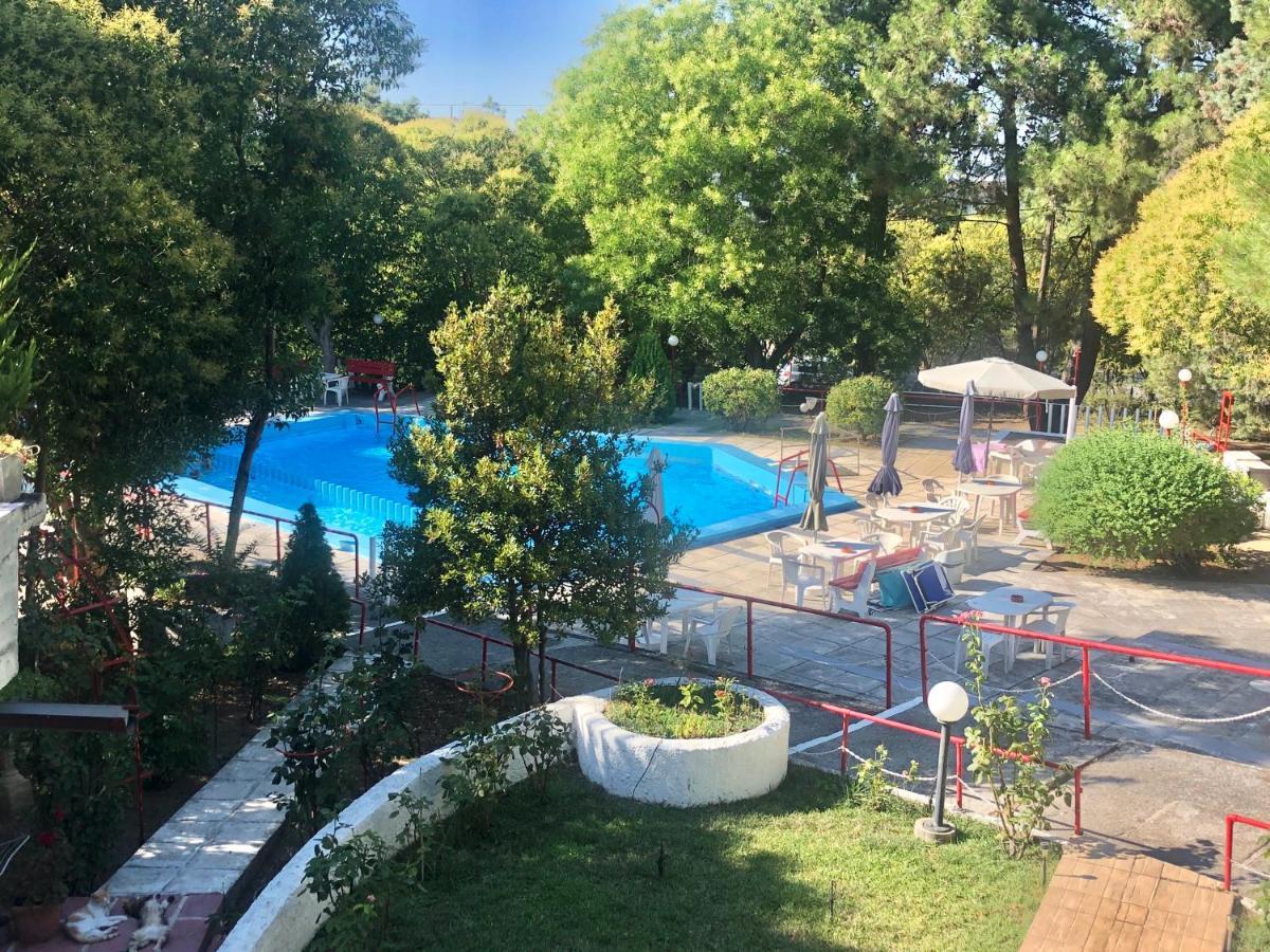 Peraía Villavictoria Marias View Pool Apartment מראה חיצוני תמונה