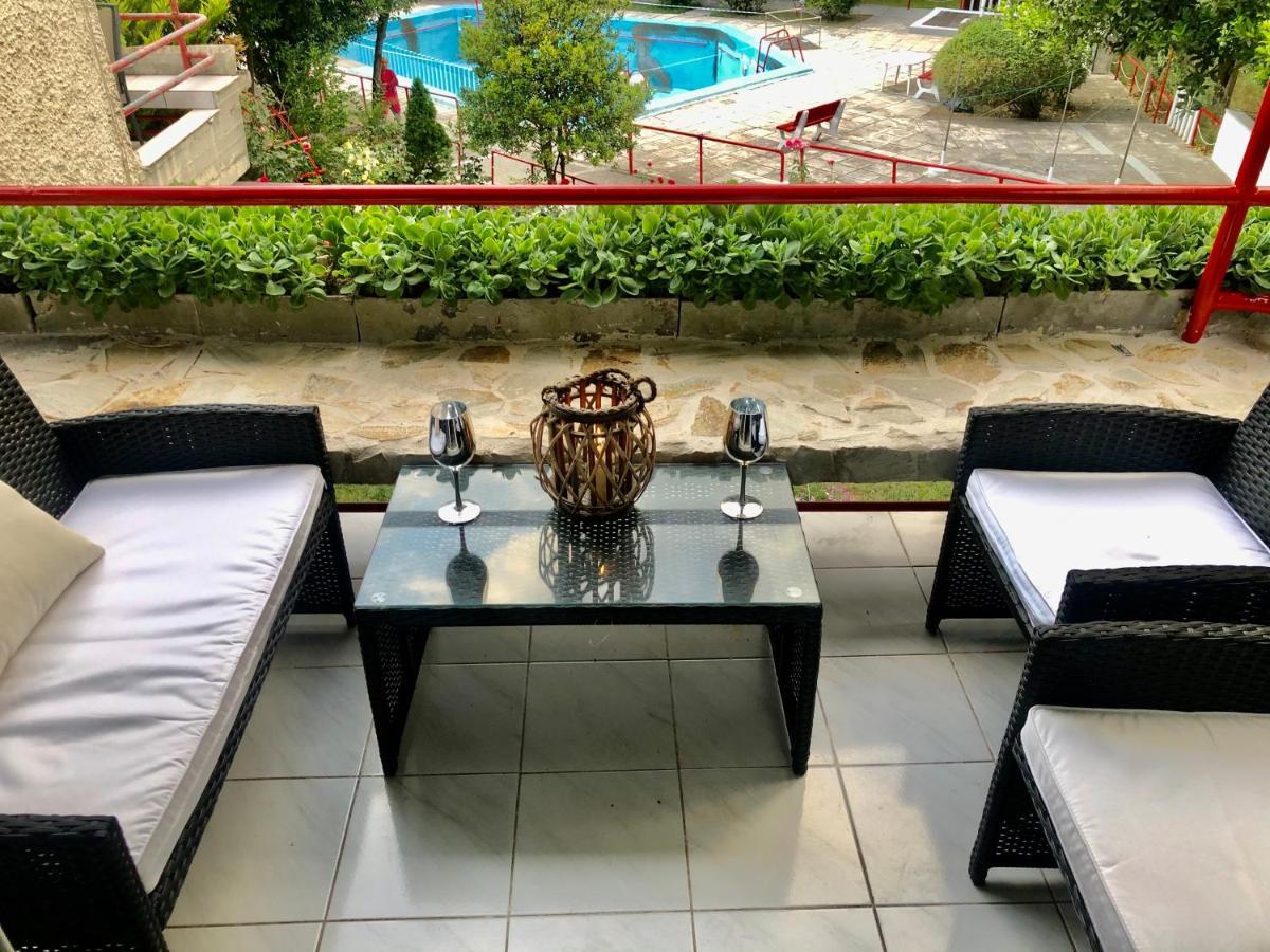 Peraía Villavictoria Marias View Pool Apartment מראה חיצוני תמונה
