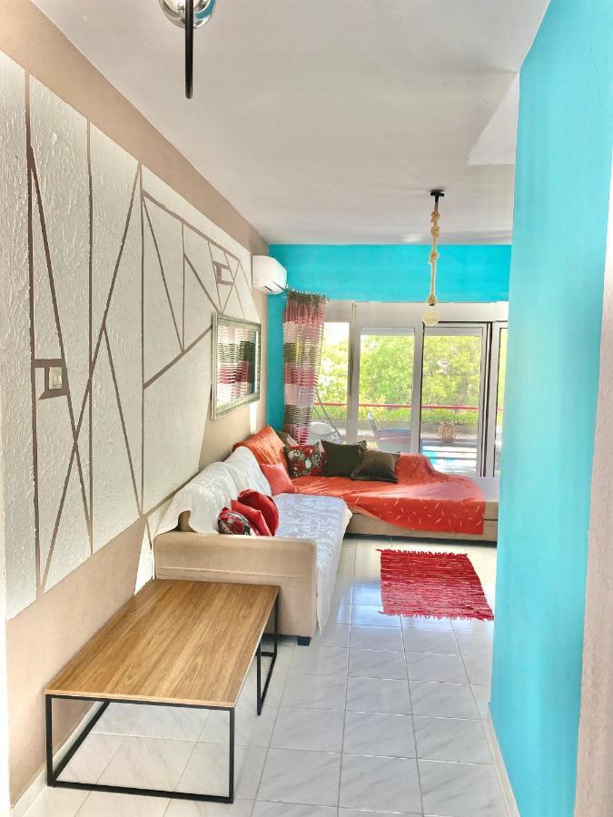 Peraía Villavictoria Marias View Pool Apartment מראה חיצוני תמונה
